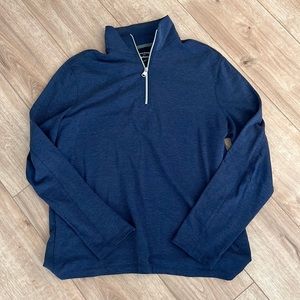 Banana Republic Polartec Blue Quarter Zip